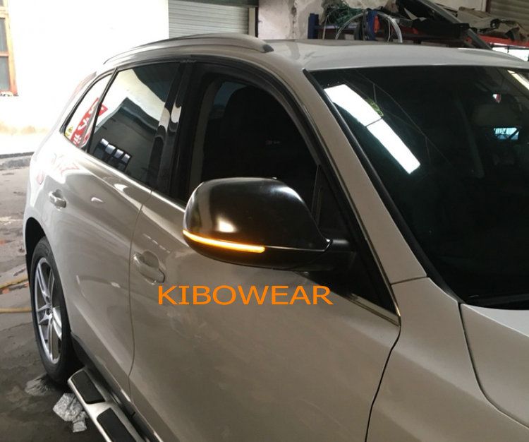 Kibowear per Q5 SQ5 8R Q7 4L Indicatore di direzione dinamico a LED Indicatori di direzione per specchietti laterali 2010 2011 2012 2013 2016_voghion.com