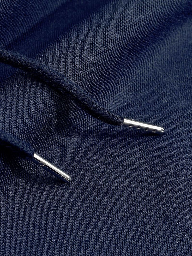 Felpa con cappuccio color-block da uomo: pullover alla moda con pannelli a contrasto e vestibilità comoda (grigio chiaro/nero/kaki/blu navy)_voghion.com