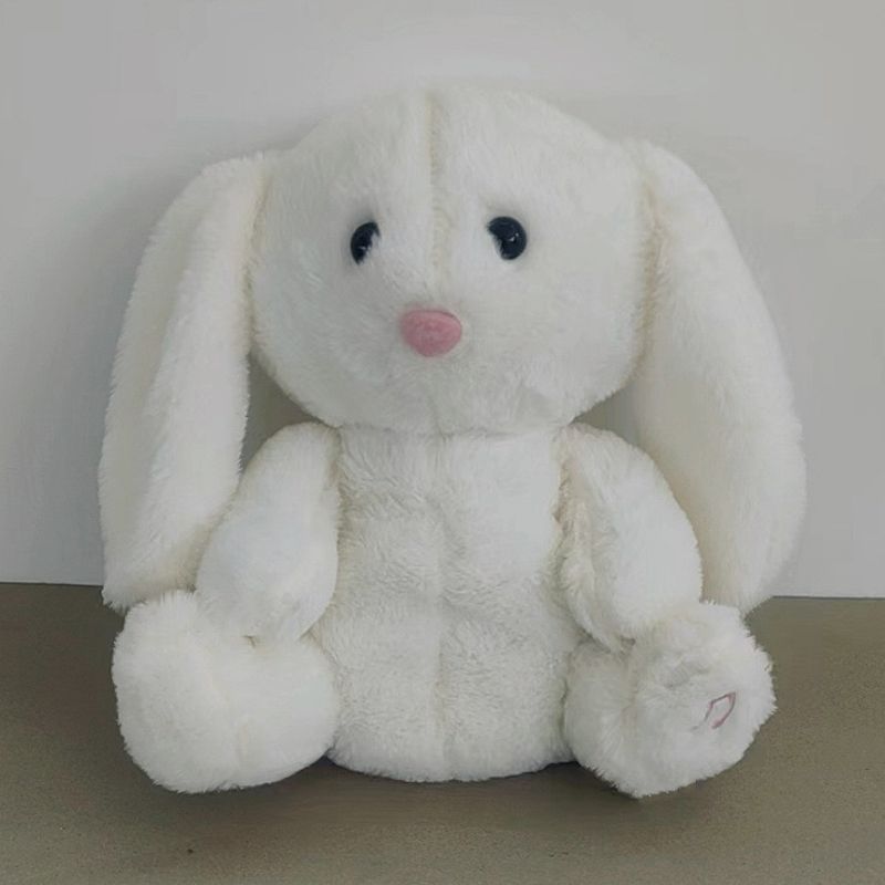 Bear Breathing Adorable Light Soothing Sleep Music Plush Toy For Babies Toddlers And_voghion.com