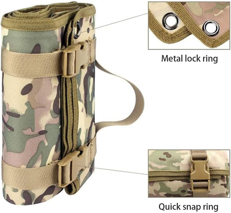 Tactical Single Foldable Soldier Moisture-Proof Shooting Outdoor Camping Ground Portable Nap Mat_voghion.com