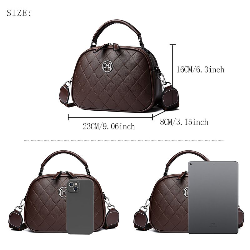 Borsa a mano autunno inverno, tracolla singola, trapuntata, con ricamo, da donna, borsa da mamma_voghion.com