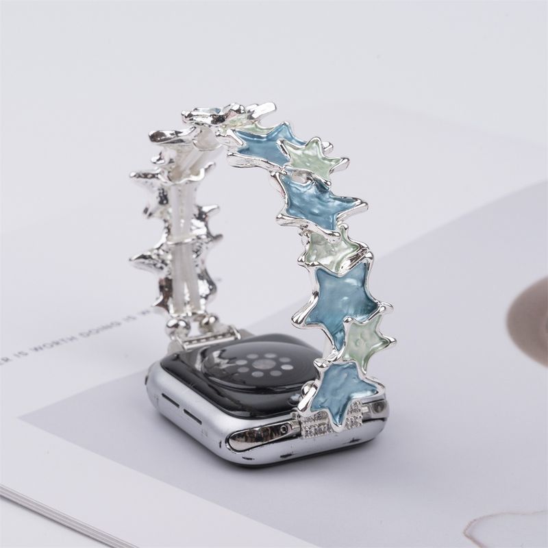 Correa de reloj de joyería para iWatch Ultra 2 Series 10/9/8/7/6/5 Correa de reloj de pulsera de moda 42/44/45/46/49 mm 38/40/41 mm_voghion.com