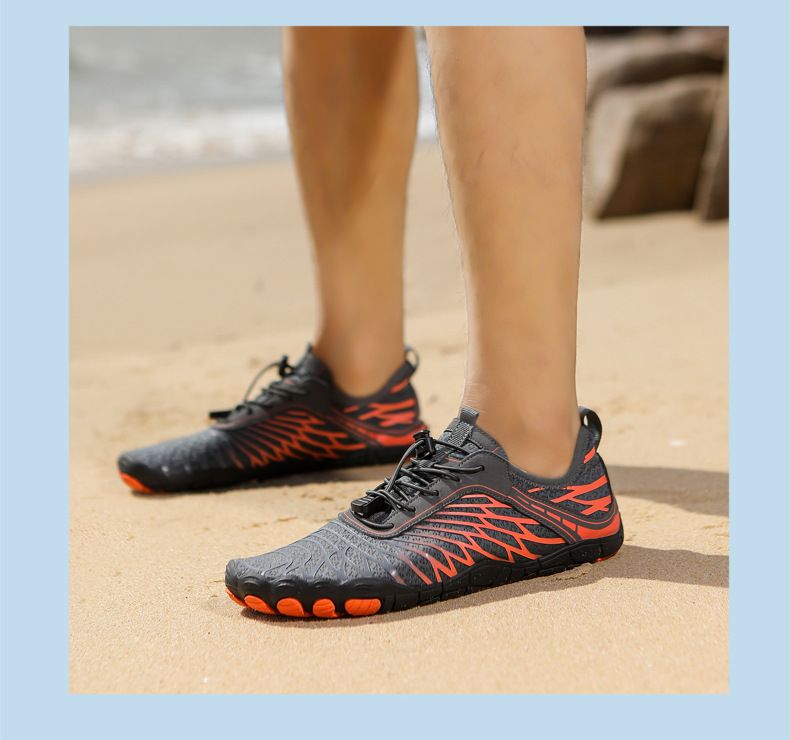 New Couple Five-Toe Women's Water Non-Slip Diving Snorkeling Swimming Rafting Fishing Wading Beach Shoes_voghion.com