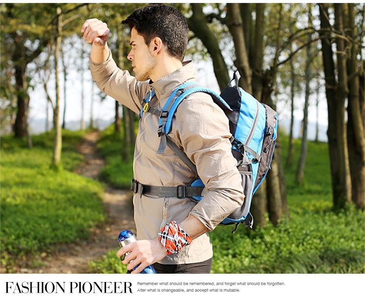 Sac à dos d'extérieur neuf, grande capacité, léger, résistant à l'eau, décontracté, pour le sport, les voyages et la randonnée_voghion.com