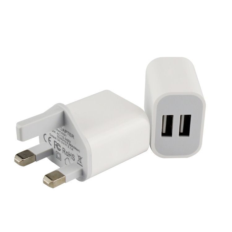 US-Standard-Ladegerät 5V2A Schnelladapter 6. Generation Dual USB Handy Ladekopf_voghion.com