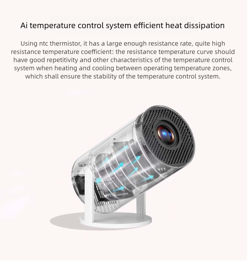 Proyector ultra claro para dormitorio (2025), conectable a la pantalla del móvil, pequeño y portátil para estudiantes._voghion.com