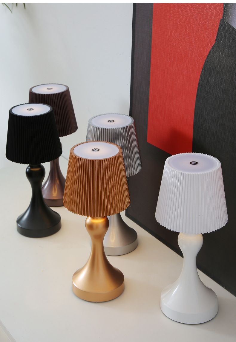 Luxus Restaurant Bar Tisch Romantische Schlafzimmer Atmosphäre Lampe Touch USB Lade Nachtlicht_voghion.com