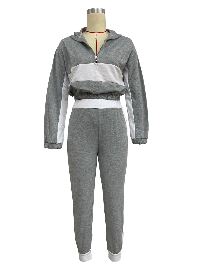 Tailleur pantalone casual da donna tinta unita_voghion.com