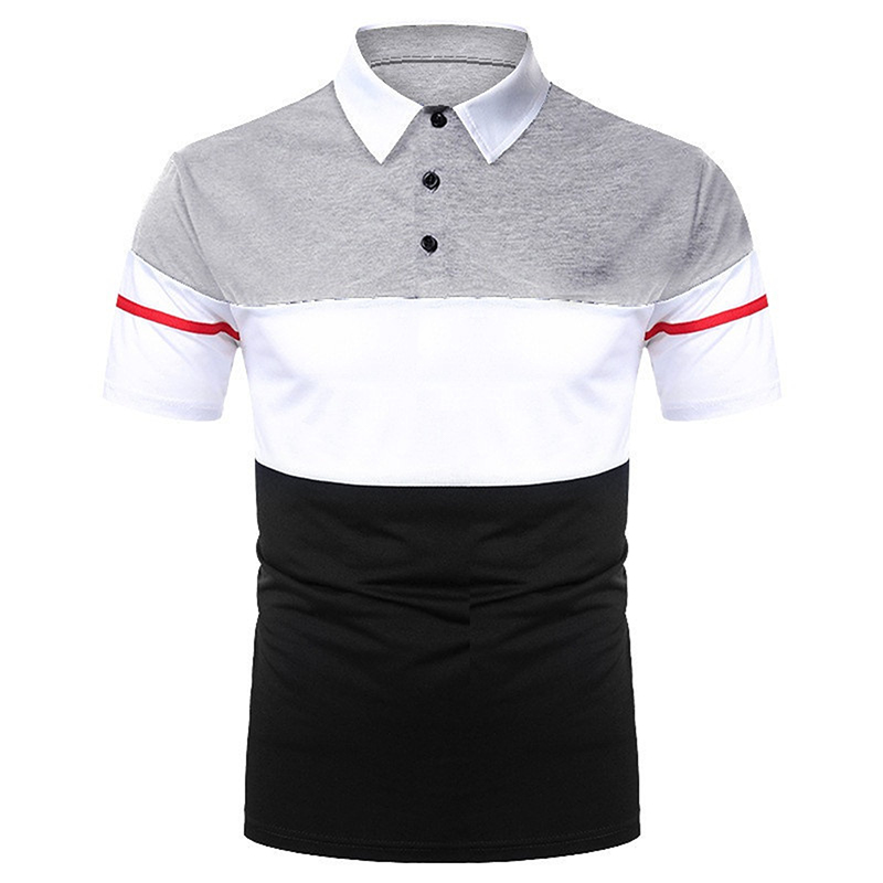 Herenpoloshirt Fashion Signature Golf Tee 2022 Premium katoen Business Casual designerkleding met korte mouwen_voghion.com