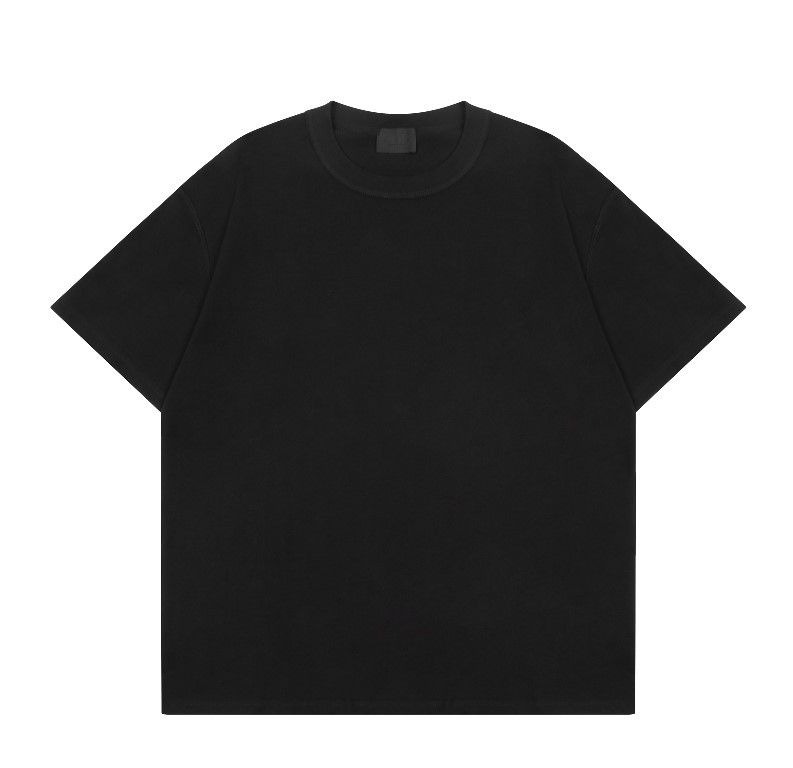 Man's clothing Hipster back monogram print loose FOG short sleeve T-shirt man_voghion.com