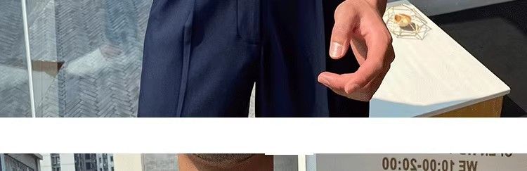 Férfi ruházat Póló férfi nyári új kerek nyakú póló félujjú férfi rövid ujjú vékony változatú alsó ing gyapjú póló_voghion.com