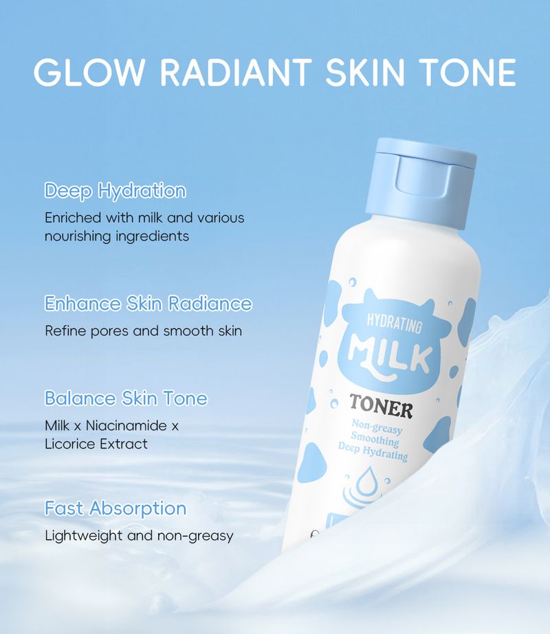 Gommages et soins du corps Lait tonique 100 ml Hydratant Produits de soins de la peau certifiés FDA Spot_voghion.com