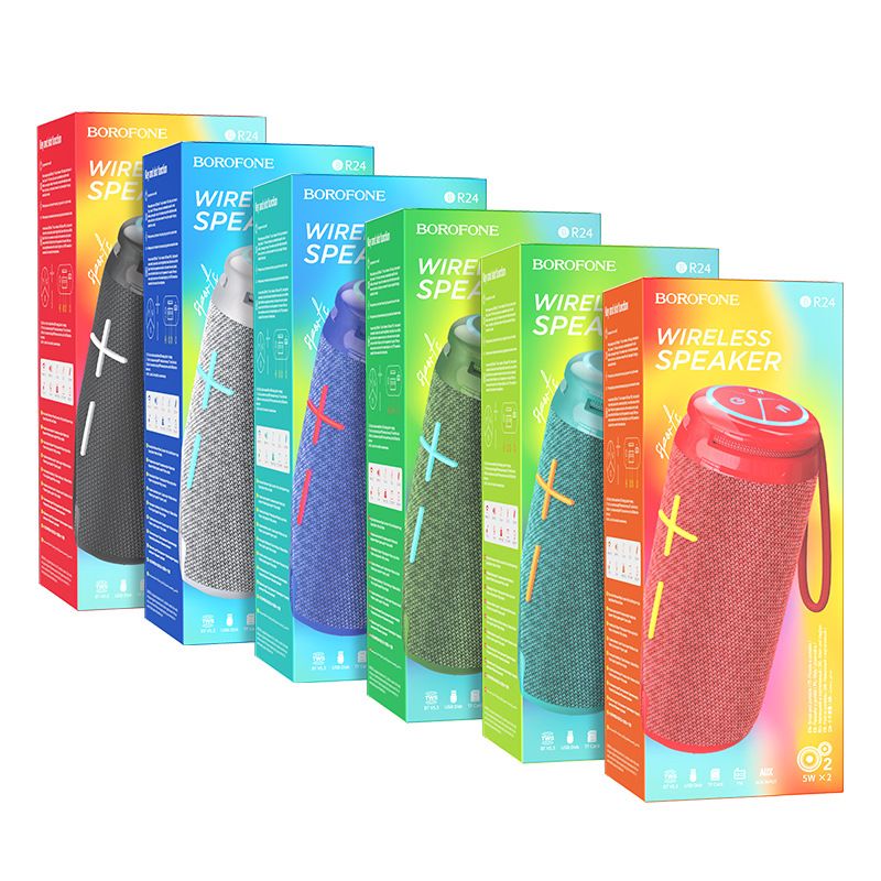 Muziekfestival BR24 Sport Bluetooth Draadloos draagbaar kaartinzetstuk Dubbele luidspreker Nieuw mini-audiosysteem_voghion.com