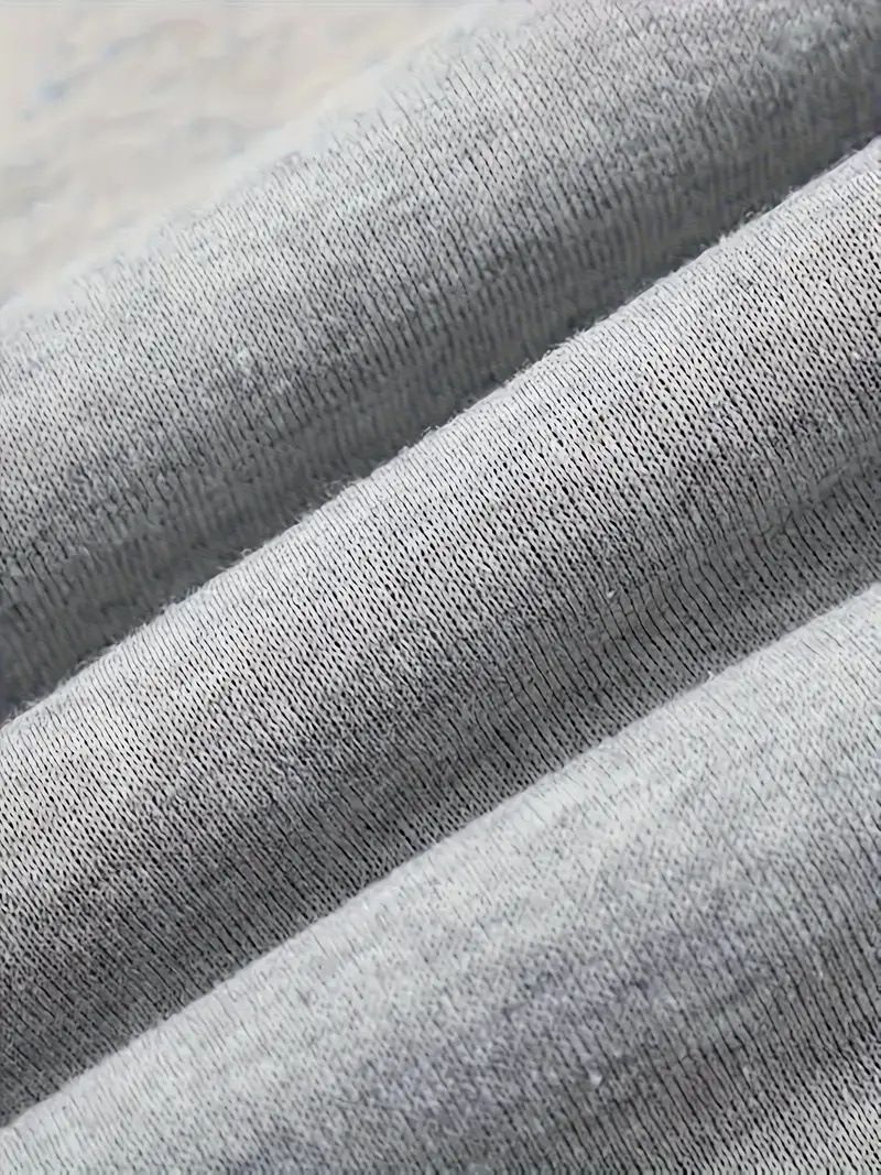 Pantalon de jogging décontracté pour homme avec étiquette en cuir – Pantalon de survêtement doublé polaire polyester pour l'hiver, poignets élastiques, coupe décontractée, couleur unie_voghion.com