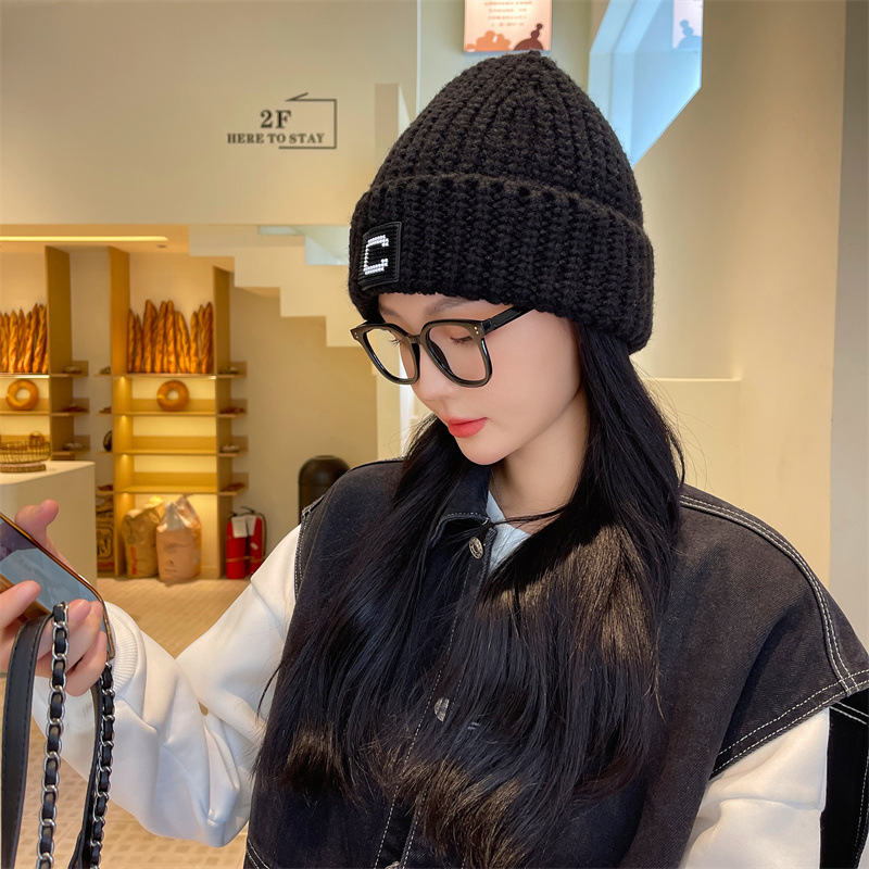 Auumn Winer nouveau Pile enfants coréen Ediion à la mode polyvalent Ne rouge Suden chaud et à la mode tricoté laine_voghion.com