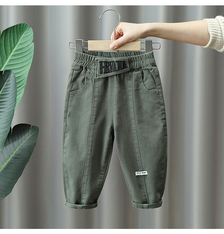 Children's Casual Pants Boy's Pants Spring And Autumn Baby Overalls Spring Style Pants Trend_voghion.com