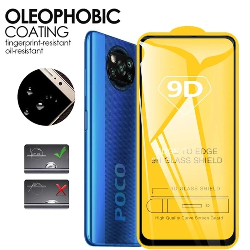 Xiaomi Poco X3 F3 M3 M4 11T 12T Pro Screen Saver voor Redmi Note 10 9 8 11 Pro 10s 9S 9T 9A 9C Glas_voghion.com