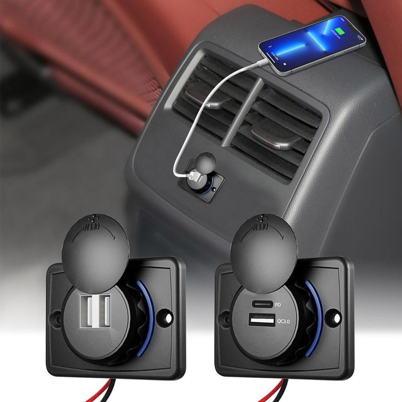 Ładowarka autobusowa elektryczna do renowacji Głowica ładująca samochodowa Dual USB_voghion.com