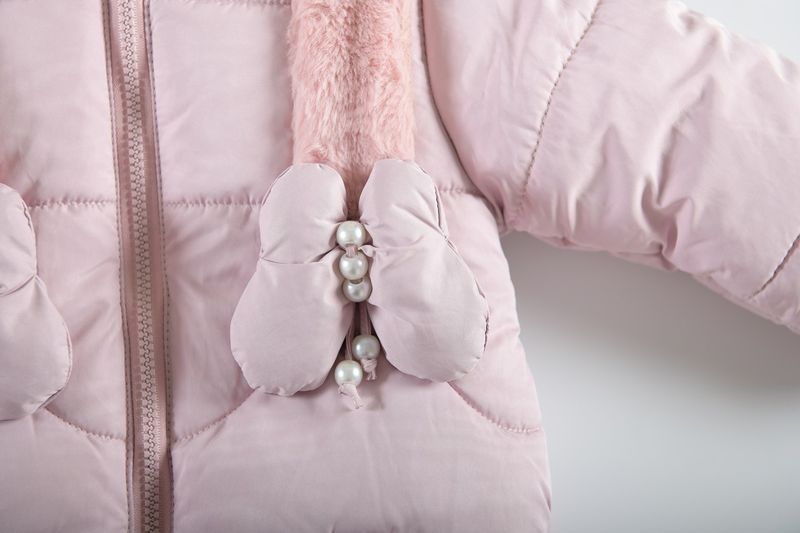 Kinder Wintermantel 1 bis 6 Jahre alte Mädchen plus samtverdickter modischer Baumwollmantel Baumwollmantel für kleine Mädchen 2024 Neu winddicht_voghion.com