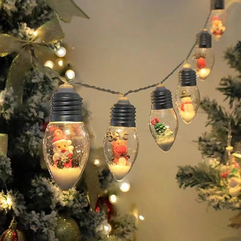 Wholesale Christmas LED Fairy Lights With Wishing Bottles – 10/20 LED String Lights For Tree Decorations_voghion.com