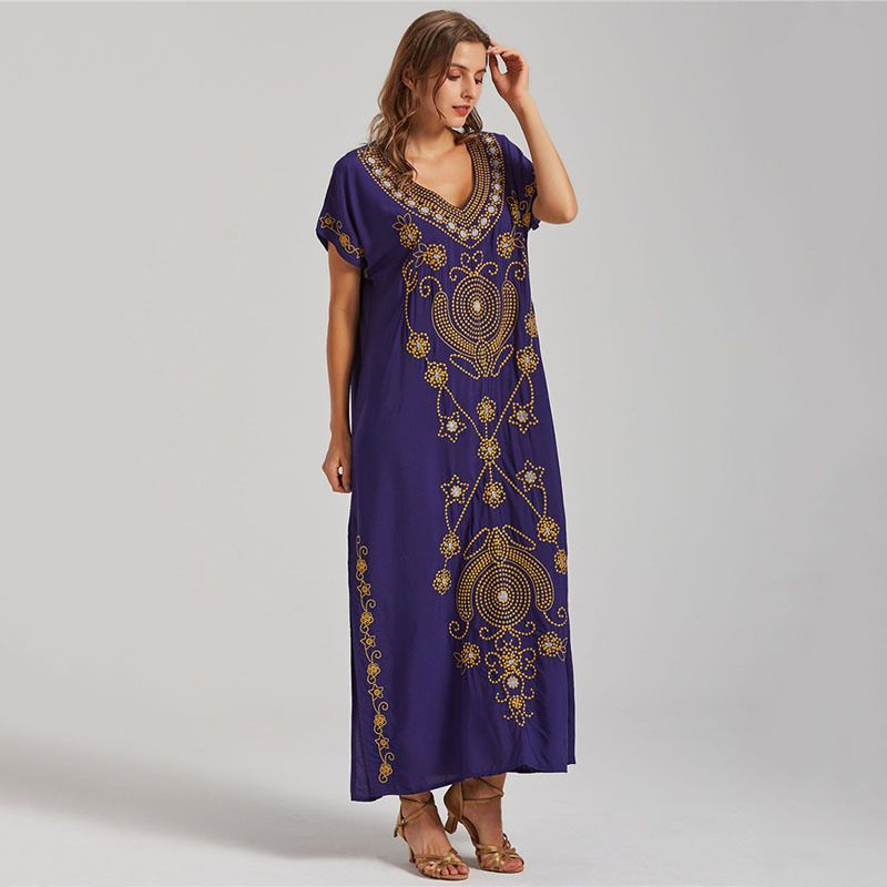 popolare copricostume da spiaggia ricamato in rayon da donna, stile abito ricamato, camicia di protezione solare per bikini al mare, 20 colori_voghion.com