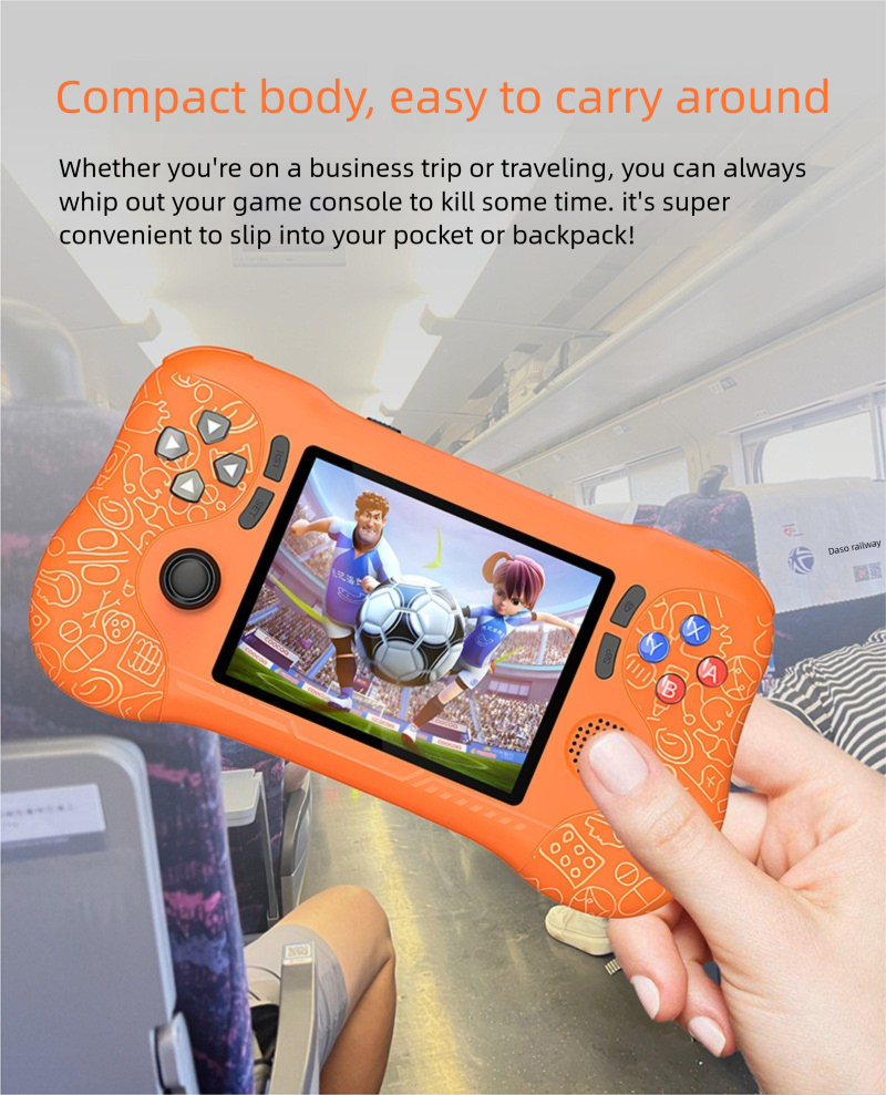 New K36 Classic Handheld 800 Games Portable Nostalgic Arcade 3D Game Console_voghion.com