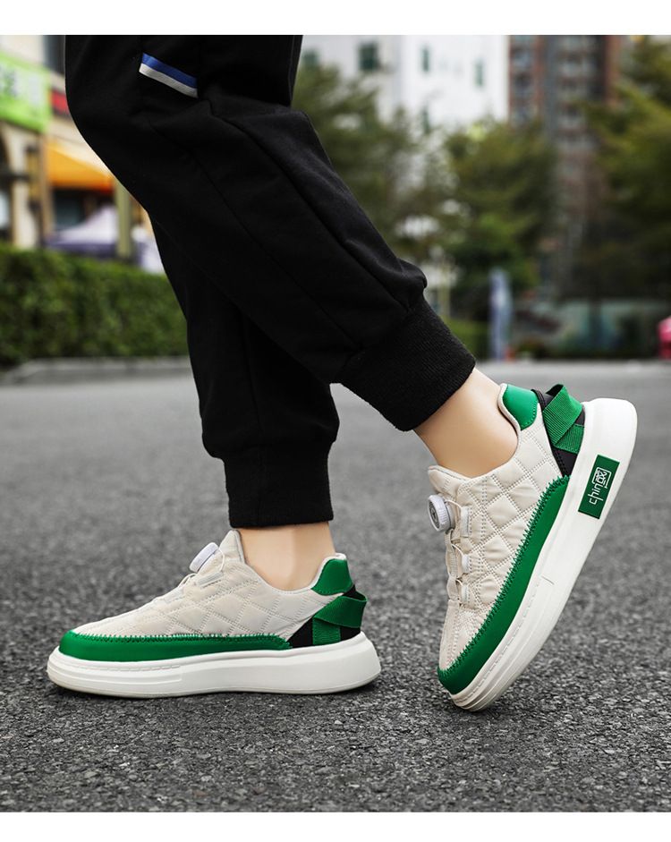 Children's Shoes Spring And Summer New Children's Sports Shoes Rotating Buttons For Middle And Large Children Spring Boys Trendy Brand_voghion.com