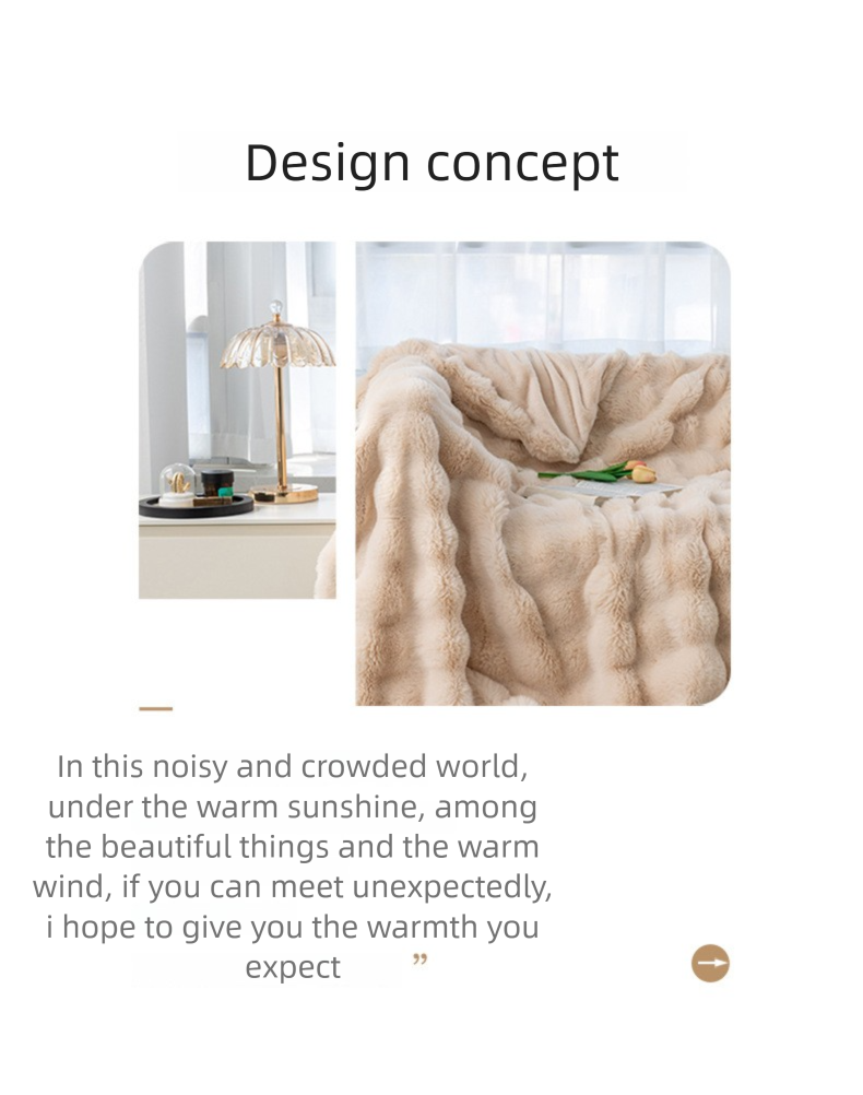 Tuscany Bubble Bunny Flanell-Decke für alle Jahreszeiten, für Nickerchen, Sofa, Korallenvlies, Freizeit, Klimaanlage_voghion.com