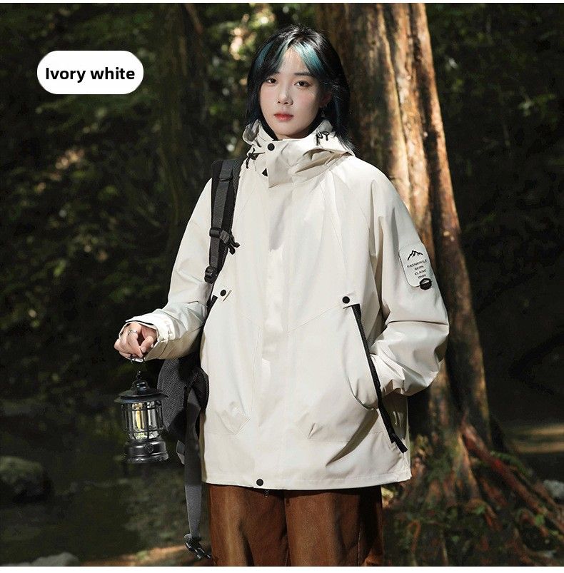 Giacca a vento da uomo, impermeabile, taglia grande, staccabile, 3 in 1, da donna, autunno inverno, due pezzi_voghion.com