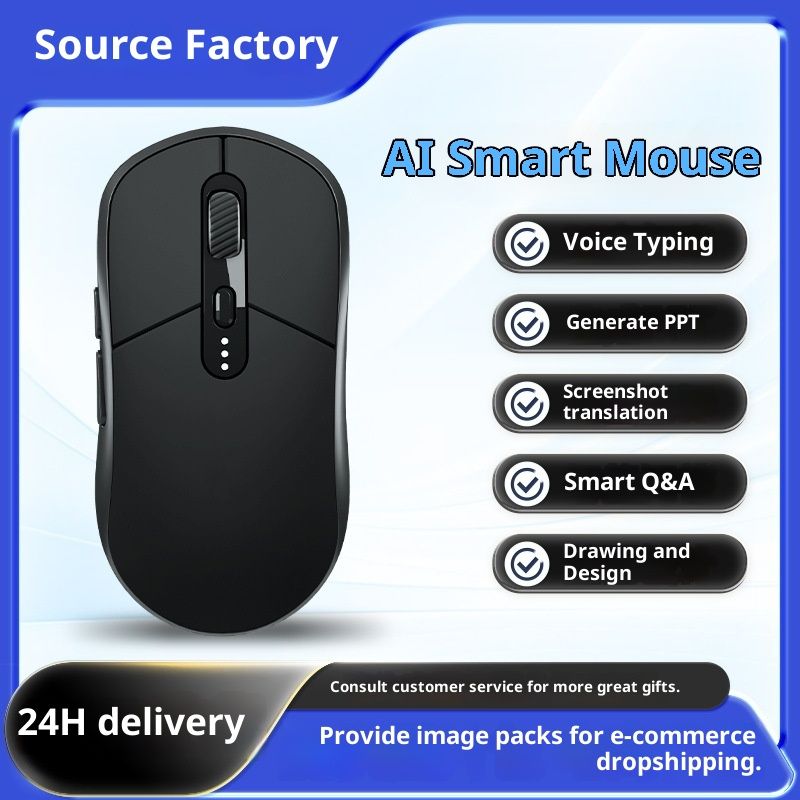 Digitex Digitex Premium M12 Smart AI Bluetooth Wireless IFLYTEK Artificial Intelligence Voice Rechargeable Mouse_voghion.com