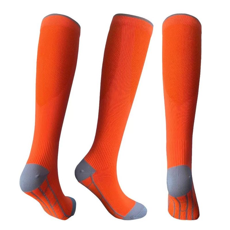 Calcetines de fútbol, calcetines de compresión para deportes profesionales, calcetines de compresión para correr, calcetines finos de pantorrilla para mujer, calcetines para saltar la cuerda, fitness, yoga, golf, calcetines de presión muscular._voghion.com