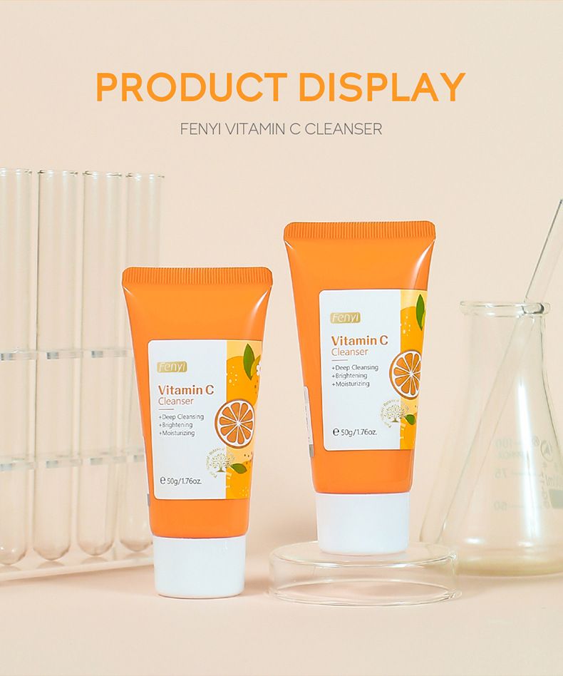 Fenyi Fenyi Detergente Viso alla Vitamina C 50g Deterge i Pori Detergente Idratante_voghion.com