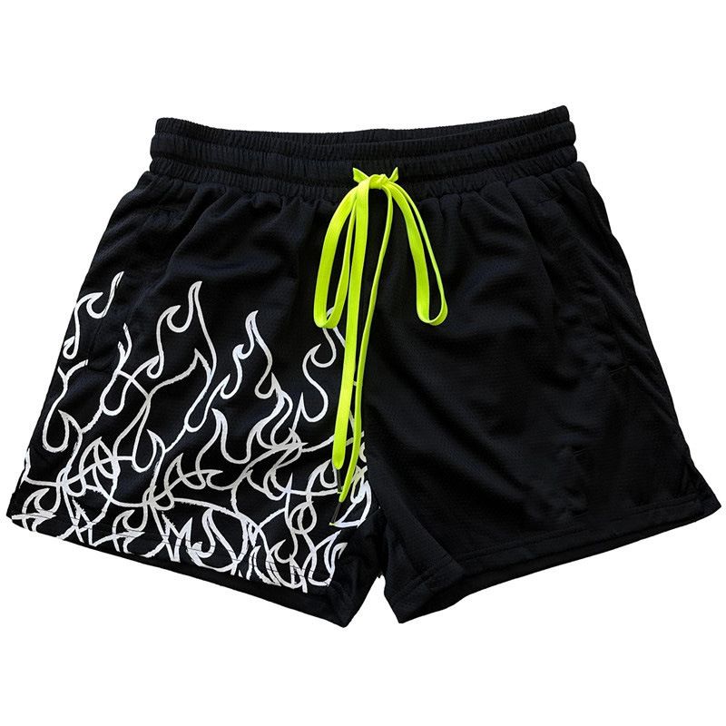 Men's Mesh Gym Shorts - Quick-Dry Workout Running Shorts With Breathable Liner (Lightweight Side Pockets Moisture-Wicking For Training & Cardio)_voghion.com