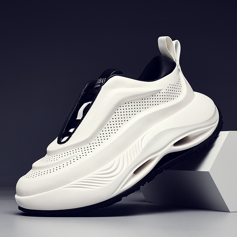 Modulo spaziale uomo 2023 autunno nuovo traspirante morbido sport versatile casual suola spessa scarpe da papà rialzate_voghion.com