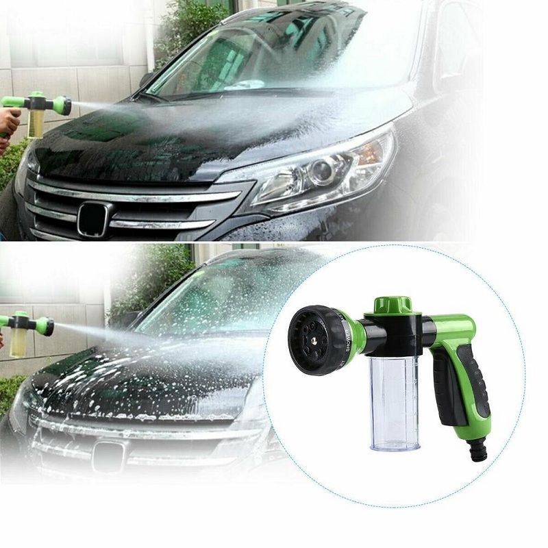 Pet Shower Nozzle Sprayer Hose Dog Shower Gun 3 Mode Adjustable Pet Wash Cleaning Bath Water Foam Soap Sprayer Dog Clean Tools_voghion.com