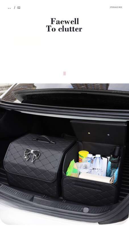 Xiaoxiangfeng Trunk Storage Box, Mounted Artifact, Organizer, Car Interior Box Supplies, Complete Collection Of Leather_voghion.com
