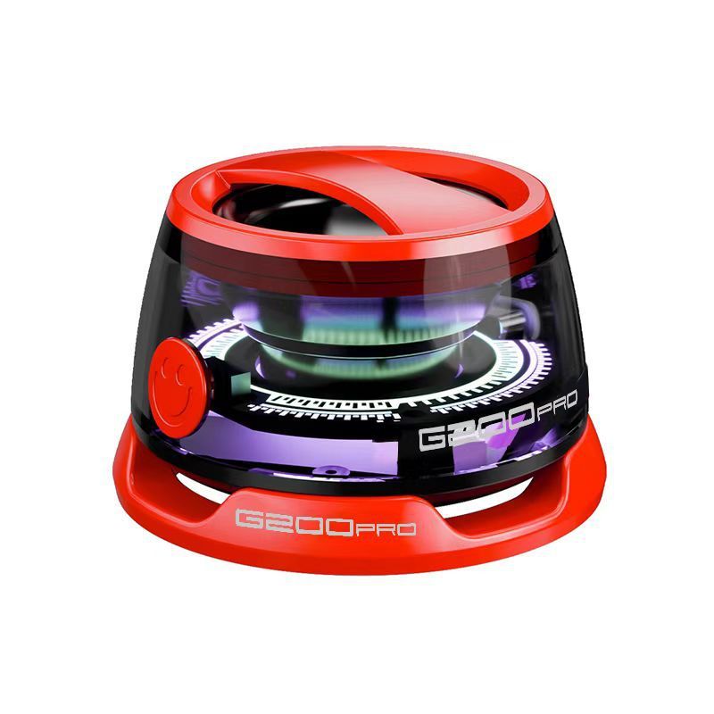 Nuovo altoparlante Bluetooth per cellulare, portatile, per esterni, magnetico, audio di alta qualità, luce ambientale colorata, piccolo cannone in acciaio Bluetooth_voghion.com