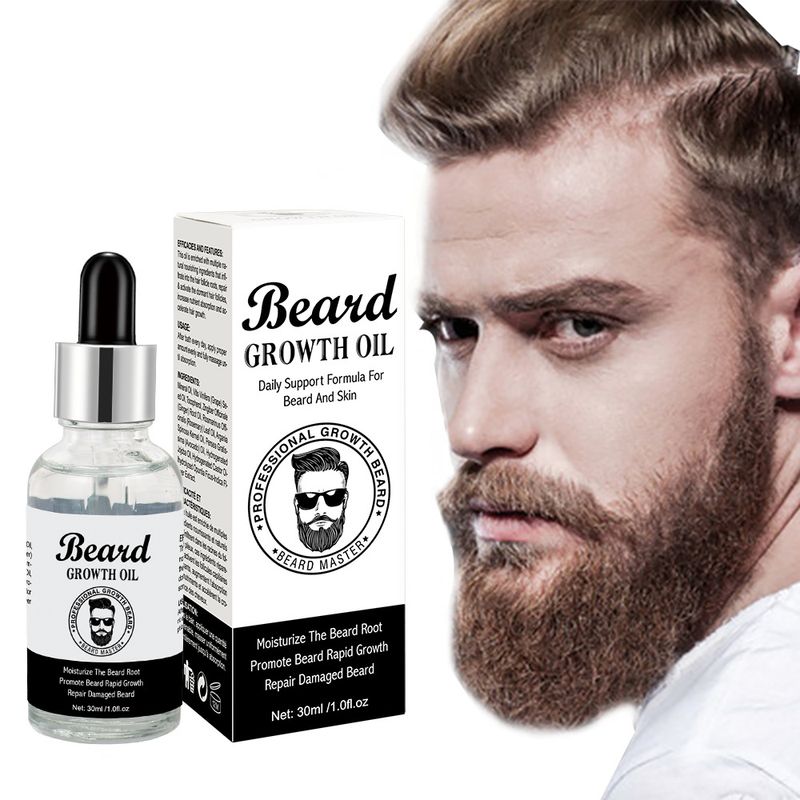 Liquido per la cura della barba con olio vegetale da uomo_voghion.com