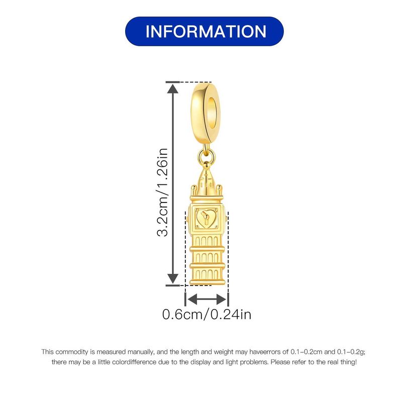 Damen-Schmuck-Charm, Charm-Perlen, Elefant, vierblättriges Kleeblatt, Hufeisen, Regenbogen, DIY-Schmuck, Armband-Zubehör, versilbert, verkupfert_voghion.com