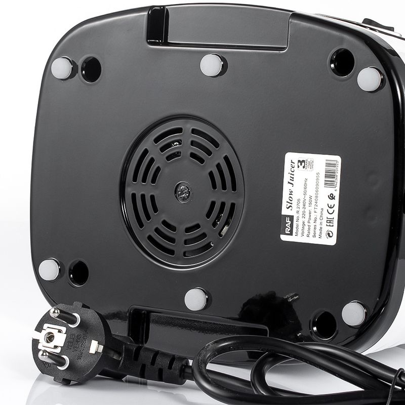 Separatore di succhi originale in acciaio inossidabile RAF per macchina per succhi di frutta per bambini / robot da cucina R.2705_voghion.com