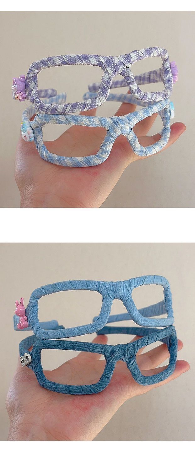 Montatura per occhiali da vista per bambini, fascia elastica per capelli, 2025, nuova moda di alta gamma, con fermagli per capelli, accessori per capelli_voghion.com
