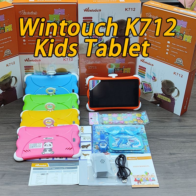 Computer portatile da 7 pollici per bambini, tablet per studenti, in grado di chiamare e imparare_voghion.com