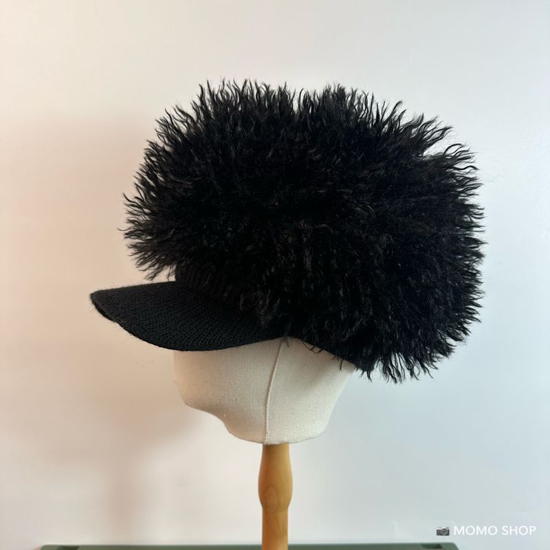 Gorra de béisbol de punto de felpa dulce y fresca para otoño e invierno con la misma cara de moda para hombres y mujeres_voghion.com