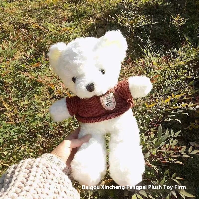 Impulse Cartoon Dress Up Little Bear Plüschtier Valentinstag Mädchen Geburtstagsgeschenk Puppe_voghion.com
