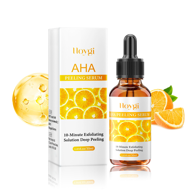 Acido della frutta Hoygi per indebolire le linee sottili, sollevare la pelle del viso, rassodare, idratare e resistere all'essenza delle rughe_voghion.com