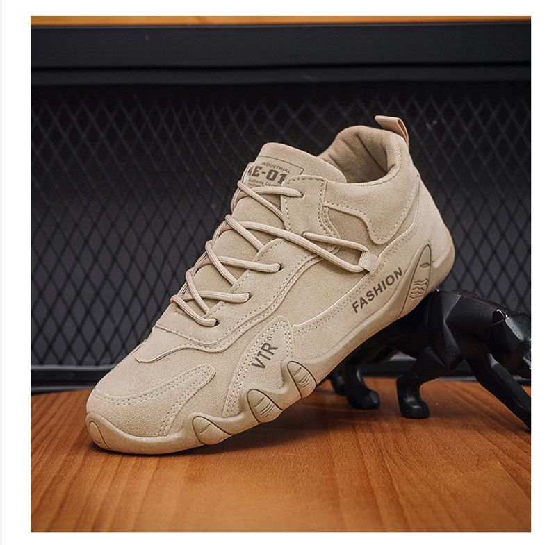 Spring Men's Breathable Site Work Non-slip Sneakers Casual Shoes_voghion.com