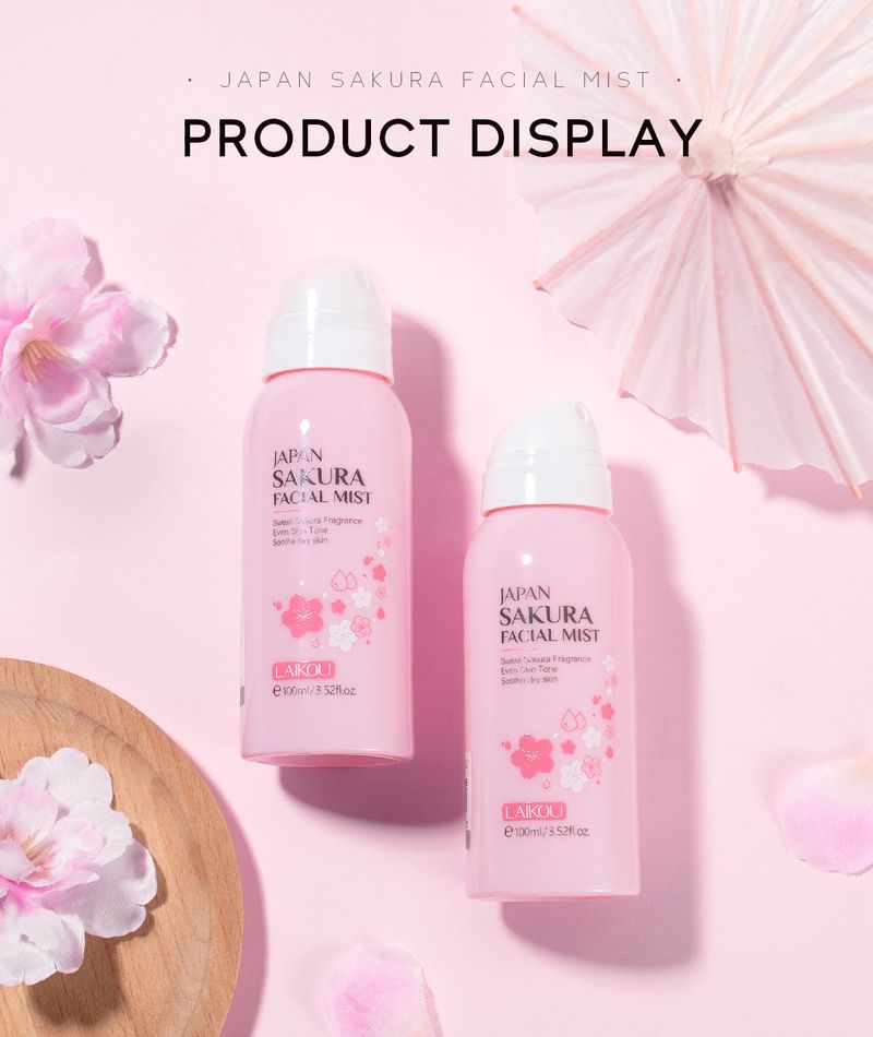 Laico Sakura Spray 100ml Hydraterende en Hydraterende Huidtoner Een Stuk Verzending_voghion.com