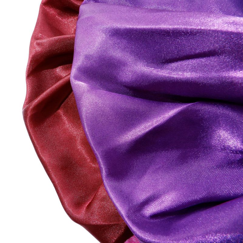 Cuffia da doccia a tesa larga monostrato - Protezione per capelli foderata in raso da 32 cm con elastico alto per donna_voghion.com