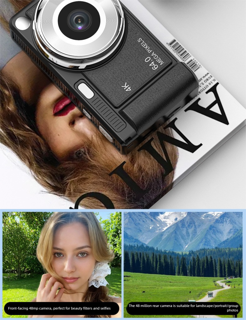 Nueva cámara digital CCD dual de alta definición para estudiantes con función selfie, pequeña cámara portátil_voghion.com