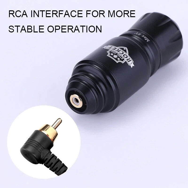 Rotary Tattoo hine Professionale Breve Mini Rocket Motor RCA Corsa di alta qualità 3.6mm Rocket Tattoo Pen Gun Alluminio 2023 hot_voghion.com
